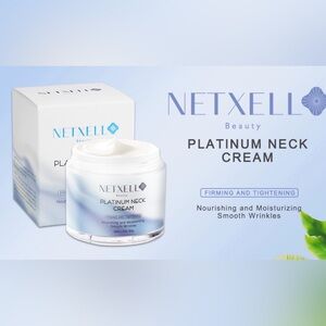 NETXELL Beauty Platinum Neck Cream 1.7 Fl Oz ~NIB SEALED ~ Firming & Tightening